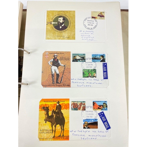 77C - An album of over 200 vintage Australian first day covers dating from 1968-1985#101