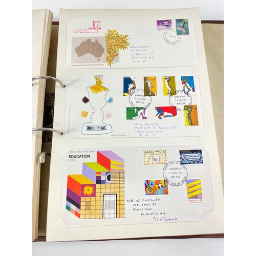 77C - An album of over 200 vintage Australian first day covers dating from 1968-1985#101