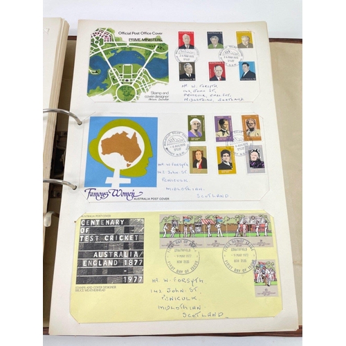 77C - An album of over 200 vintage Australian first day covers dating from 1968-1985#101