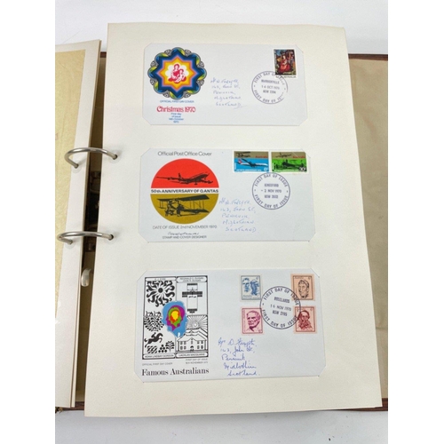 77C - An album of over 200 vintage Australian first day covers dating from 1968-1985#101