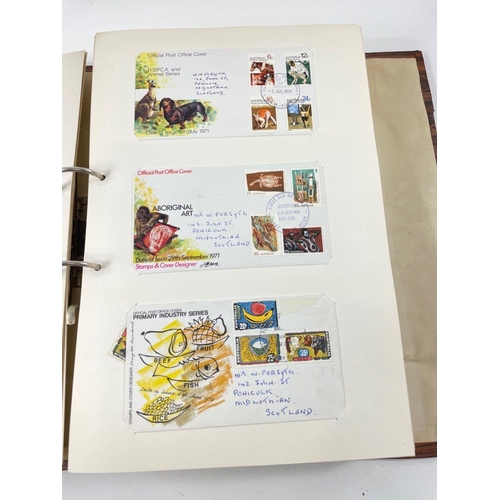 77C - An album of over 200 vintage Australian first day covers dating from 1968-1985#101