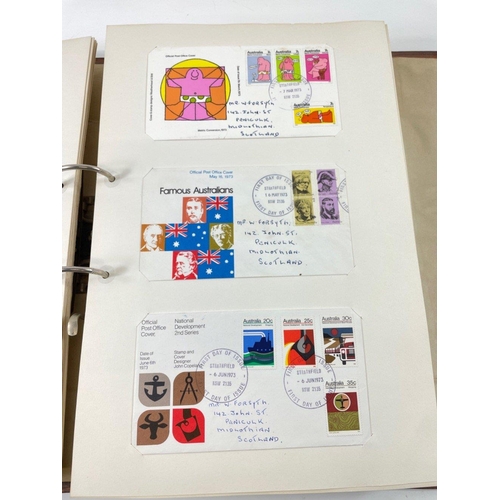 77C - An album of over 200 vintage Australian first day covers dating from 1968-1985#101