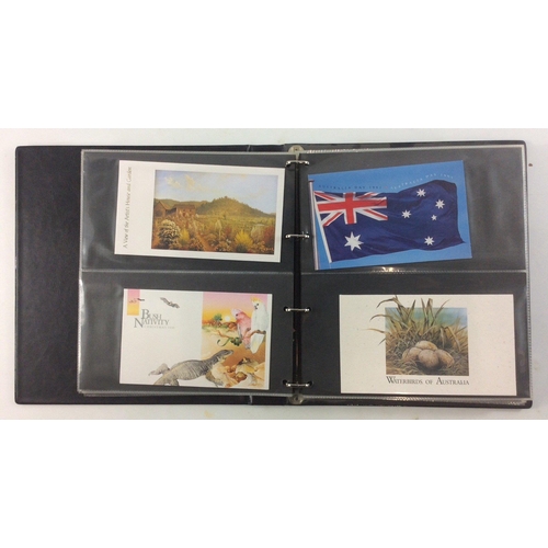 77D - For the AUSTRALIAN PHILATELIST or those interested in Commonwealth stamps, four albums holding over ... 