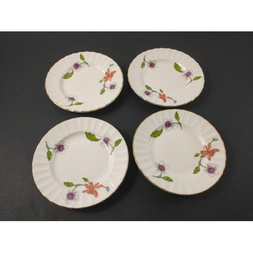 99 - A ROYAL WORCESTER Astley dinner service to include 8 teacups, 6 large cups, 8 saucers (15cm), 8 plat... 