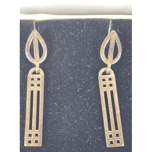 28 - Two box sets of sterling silver The RENNIE MACKINTOSH COLLECTION to contain a pendant with a chain a... 