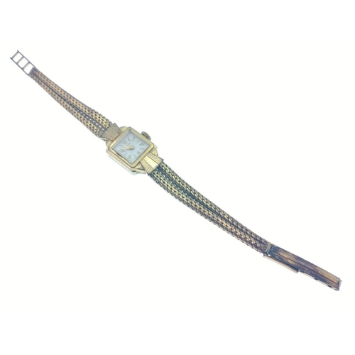 2K - Yellow metal ladies COCKTAIL STYLE wrist watch#13