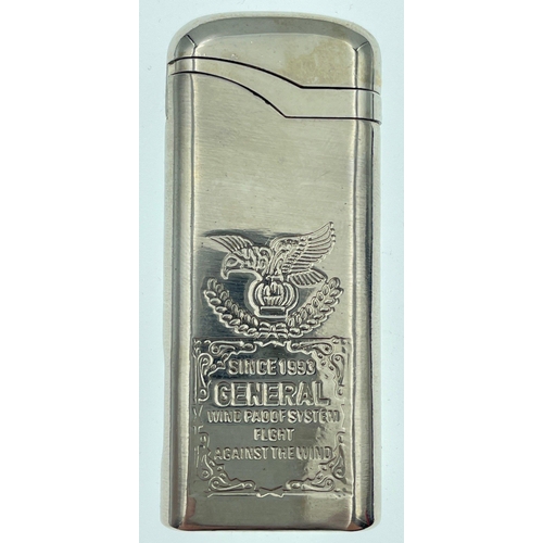 59 - Two COLLECTABLE ZIPPO LIGHTERS, one embossed with ferns and original instructions and the other with... 