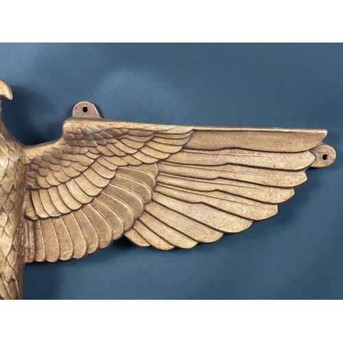 80 - A GERMAN THIRD REICH Political EAGLE EMBLEM cast aluminium wall plaque -Made from Cast Aluminium - C... 