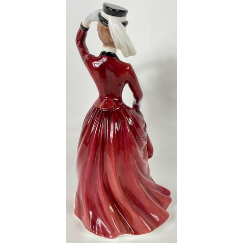 94 - A ROYAL DOULTON figurine - 'Lady Kelly (HN 3222) 20cm tall and Lavinia from FRANCESCA ART CHINA 20cm... 