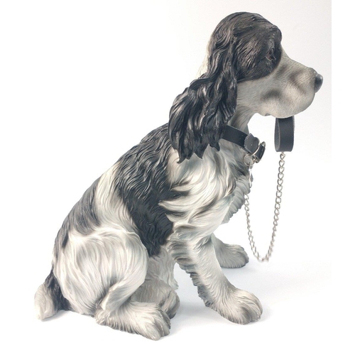 104 - From the WALKIES! LEONARDO Collection a cocker spaniel ready for action standing 15cm tall#24