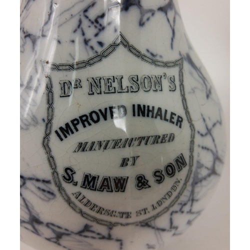 148 - RARE! A vintage version of DR.NELSON'S IMPROVED INHALER manufactured by S Maw & Son Aldersgate St Lo... 