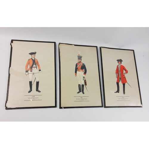 69 - A set of six PH SMITHERMAN (Colonel Philip Henry Smitherman (1910-1982) Military School) prints of B... 