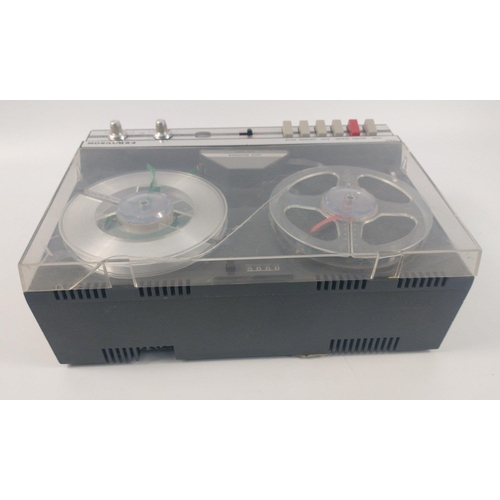 261 - A retro FERGUSON auto recorder 4 track reel-to-reel tape recorder with 2 spools,#281