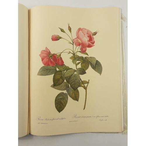 332 - 'Roses 2' by Pierre-Joseph Redouté softcover collection of rose sketches edited by Eva Manning for '... 