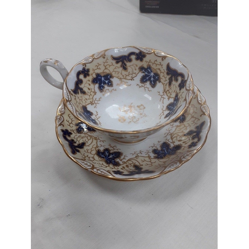 686 - EXQUISITE FINE BONE CHINA! 
Around 20 19th Century one cup and saucer different sets of fine bone ch... 