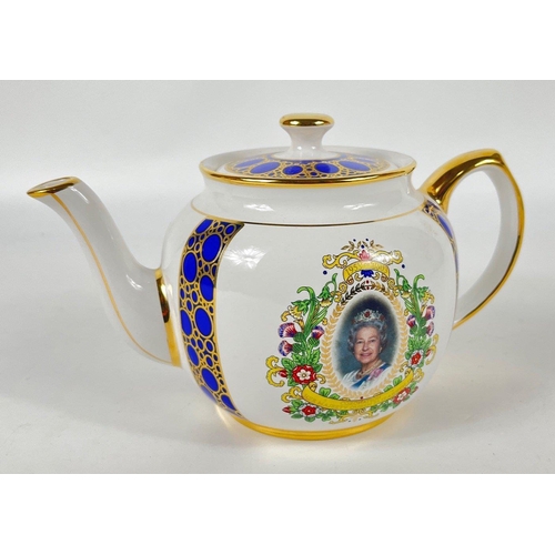 773 - RINGTONS - A queen's golden jubilee TEAPOT, a 1960s collectors' teapot, a RINGTONs centenary teapot,... 