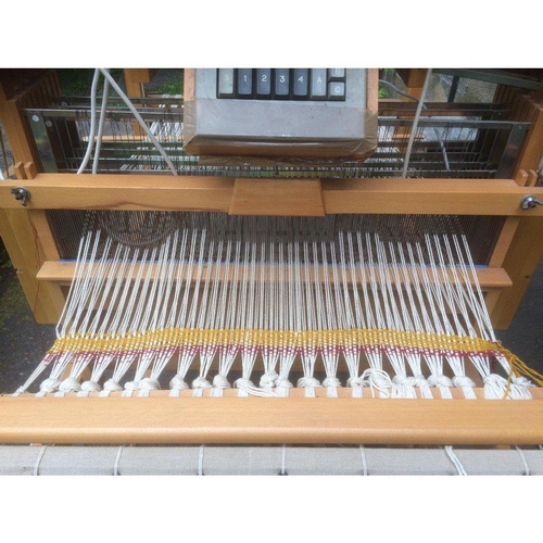 797 - A functional hand weaving loom by Harris Looms of Ashford in Kent , the loom has been kept in storag... 