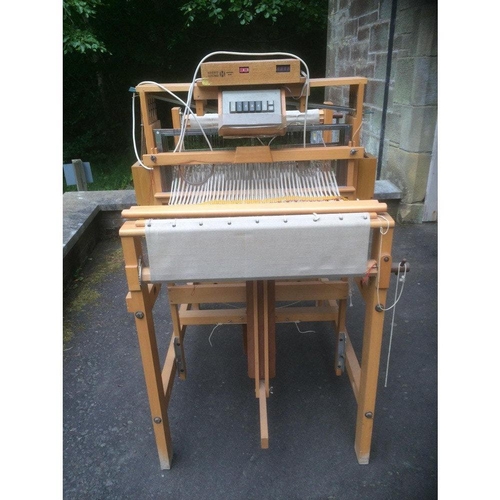 797 - A functional hand weaving loom by Harris Looms of Ashford in Kent , the loom has been kept in storag... 