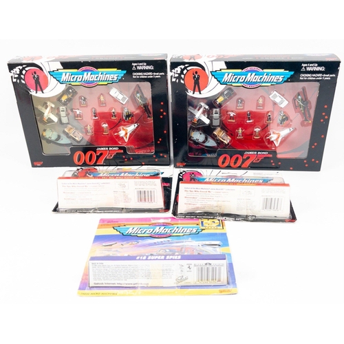 105 - MICRO MACHINES 2 sets of Top Secret 007 Action pieces (Galoob 74810) plus from collection #1 - The S... 