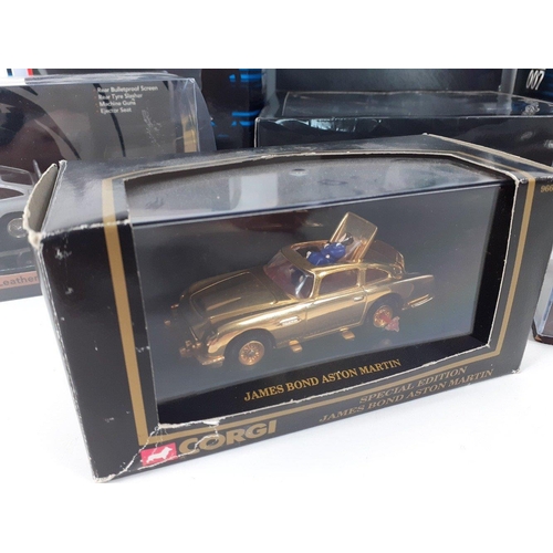 116 - JAMES BOND 007 Diecast collection to include, 1995 CORGI Special Edition gold Aston Martin DB5 in or... 