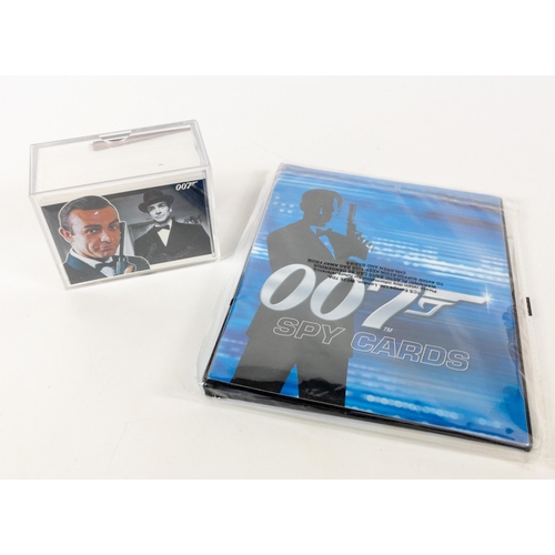 139 - JAMES BOND - collectors cards from SCIFIHOBBY running from 1 (Doctor No) - 81(Quantum of Solace) and... 