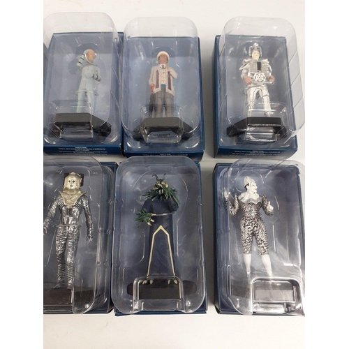 151 - DOCTOR WHO - collectable diecast models by EAGLEMOSS from the FIRST DOCTOR (William Hartnell) comple... 