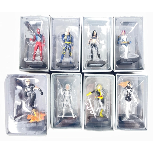 186 - MARVEL Comics -  X-MEN a collection of various blister packed, unopened EAGLEMOSS diecast figures to... 