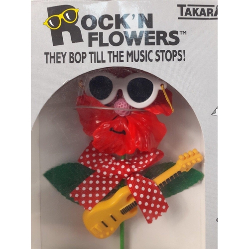 255 - ROCK'N FLOWERS by Takara 1980 retro brand new condition unused STILL in original box fixed in place!... 