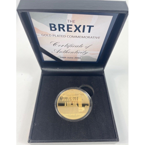 26 - A Brexit silver 1oz commemorative coin, a 2013 $20 fine silver autumn bliss, 2015 $20 fine silver su... 