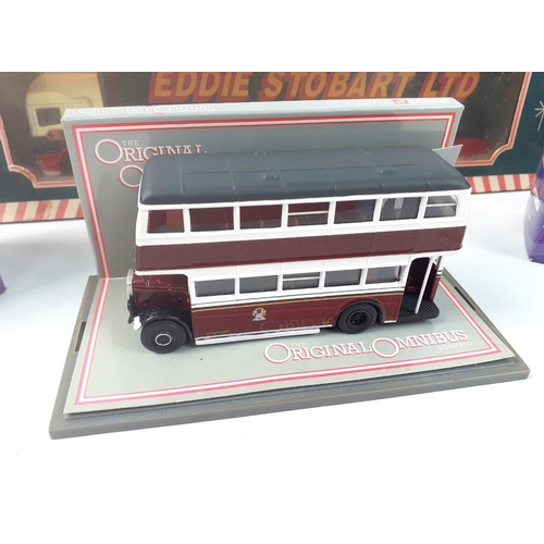 278 - Small lot of diecast models to include CORGI Edinburgh Corporation Bus, CORGI Cadburys Vans x2, VANG... 