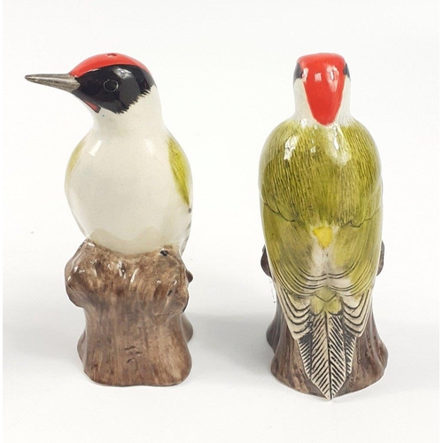 398 - GUINNESS HERITAGE (G0075) toucan salt & pepper set, a QUAIL woodpecker salt & pepper set, an... 