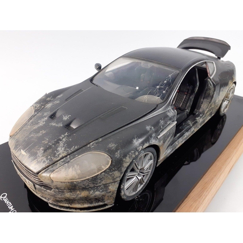 90 - JAMES BOND OO7 Collection. Interesting QUANTUM OF SOLACE Aston Martin DBS diecast model in case.  Th... 