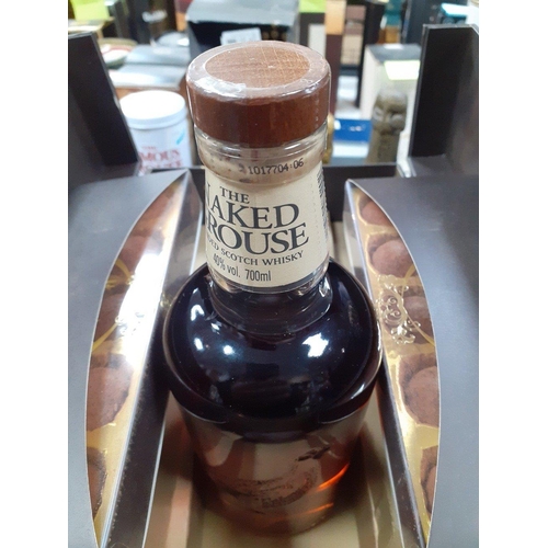 505 - HARRODS THE NAKED GROUSE WHISKY. Boxed c.2010 Presentation set with dusted Whisky truffles (Not for ... 