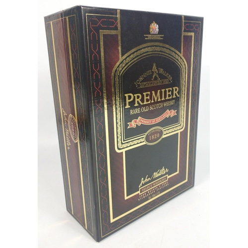 531 - A 75cl bottle of JOHNNIE WALKER PREMIER Rare Old Scotch Whisky presented in a satin lined box. The i... 