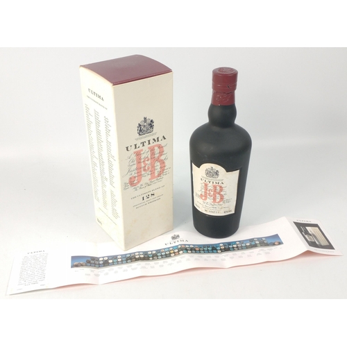 532 - J&B Ultima 128 blend. Now discontinued blend by Justerini & Brooks. Ultima contains whisky f... 