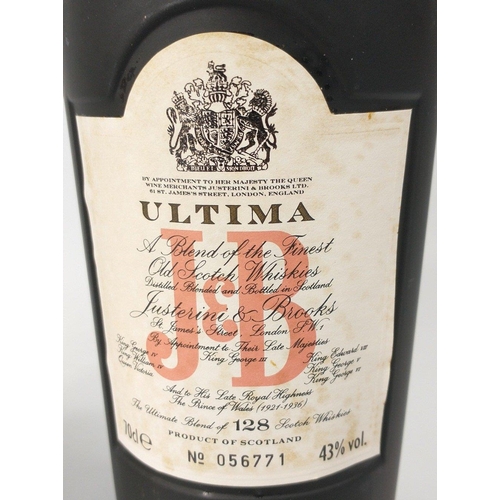 532 - J&B Ultima 128 blend. Now discontinued blend by Justerini & Brooks. Ultima contains whisky f... 