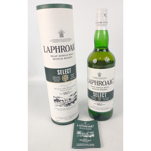 536E - LAPHROAIG Islay Single Malt Scotch Whisky Select. 70cl 40% in original carton.  The item is sold as ... 