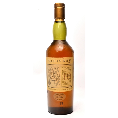 552 - PART OF SIX Of THE GREAT Malt Whisky Collection to include TALISKER 10 Year Old Malt 70cl, - bottle ... 