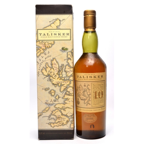 552 - PART OF SIX Of THE GREAT Malt Whisky Collection to include TALISKER 10 Year Old Malt 70cl, - bottle ... 