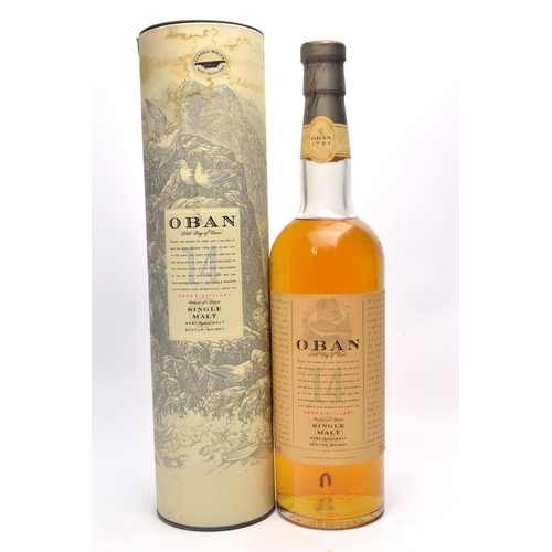 554 - PART OF SIX Of THE GREAT Malt Whisky Collection to include OBAN 14 Year Old Malt 70cl - all seals in... 