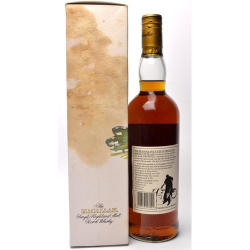 565 - THE MACALLAN 10 Year Old 70cl 40% Vol within white liveried presentation box  - seal intact - good c... 