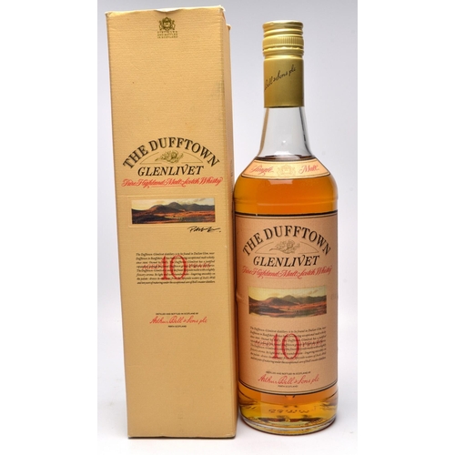 576 - GLENLIVET 'THE DUFFTOWN' 10 Year Old Malt Whisky 75cl - seal intact - good condition -
All came from... 