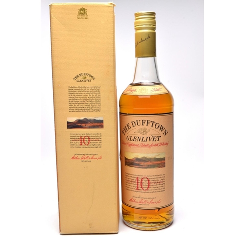 576 - GLENLIVET 'THE DUFFTOWN' 10 Year Old Malt Whisky 75cl - seal intact - good condition -
All came from... 