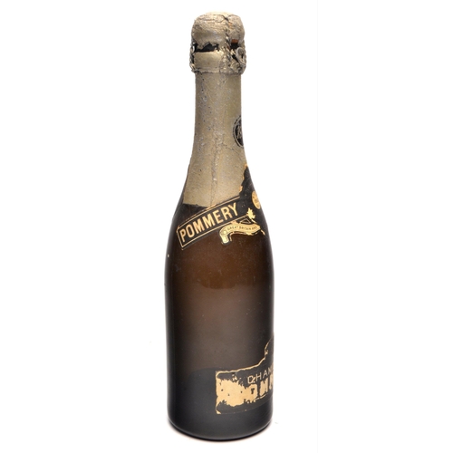 677 - A POMMERY & GRENO 1952 champagne pommery 'half bottle size' Maison fondee en 1836, bottle seal s... 