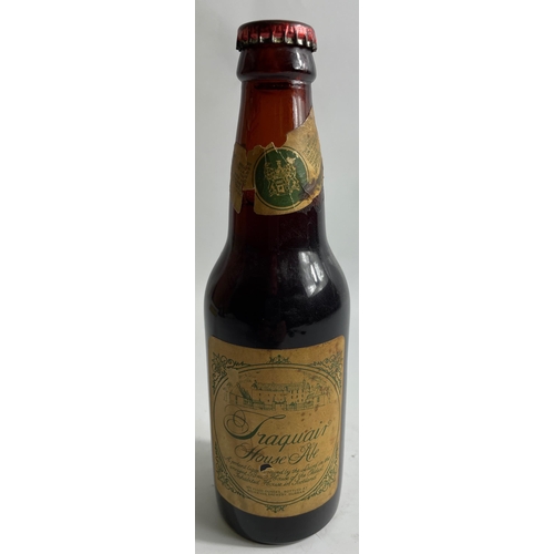 721 - LOCAL INTEREST - Old Bottle of TRAQUAIR ALE  and contents, Marked Brew No. 4 Bottle 4606. The item i... 