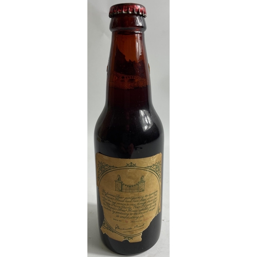 721 - LOCAL INTEREST - Old Bottle of TRAQUAIR ALE  and contents, Marked Brew No. 4 Bottle 4606. The item i... 