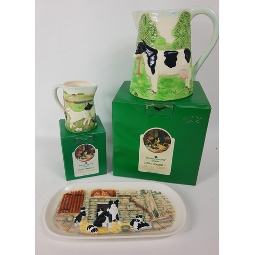 118 - JAMES HERRIOT Border Fine Arts ceramics to include a Country Kitchen 300ml Jug (A0594), Country Kitc... 