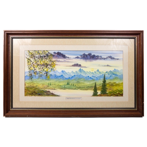 311 - An original framed water colour by JAMES YOUNGSON 'Papion', comes with certificate of authenticity s... 