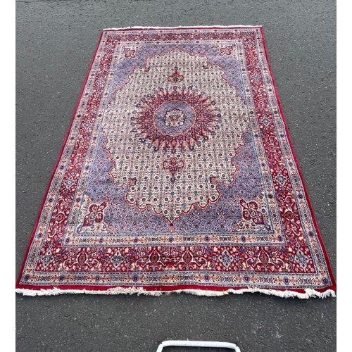 337 - STUNNING MOUD Carpet - The city of Moud is situated in Northeastern Iran, south of Birdjand and Mash... 