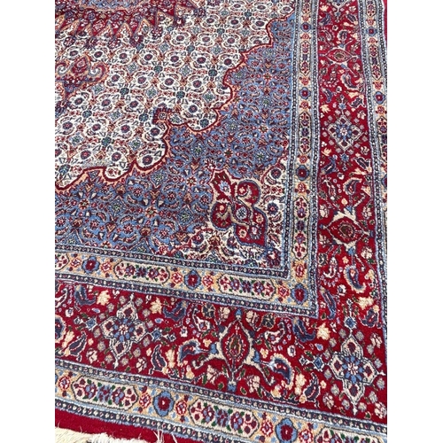 337 - STUNNING MOUD Carpet - The city of Moud is situated in Northeastern Iran, south of Birdjand and Mash... 